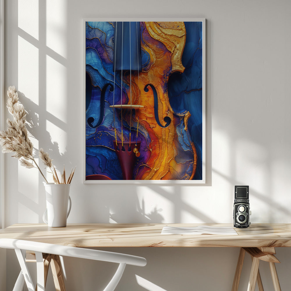 Wall art Music Violin 2 Canvas Print