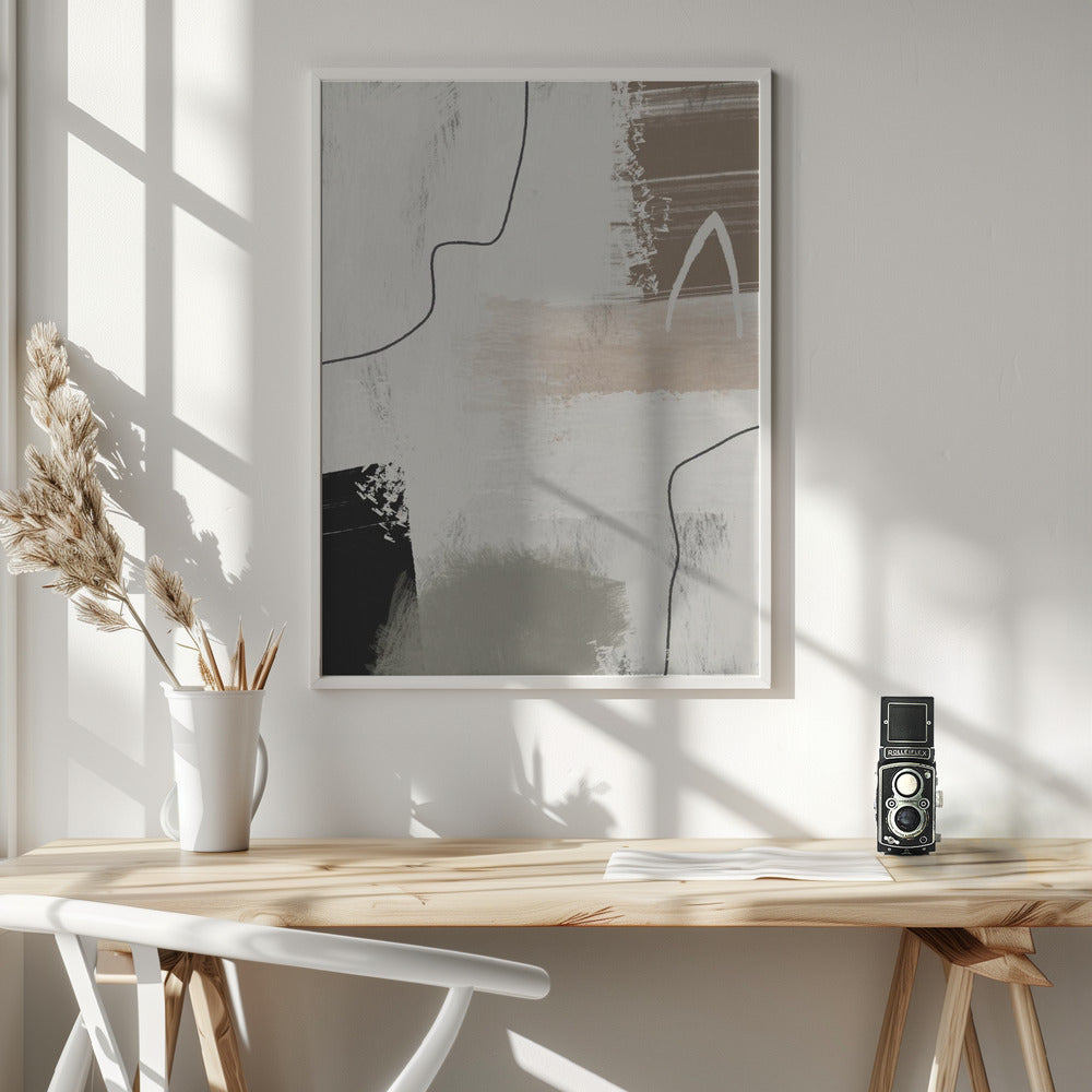 Wall art Earthly shapes