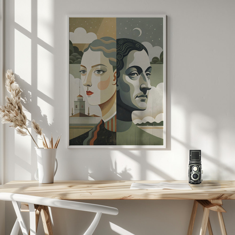 Wall art Twilight Reflections