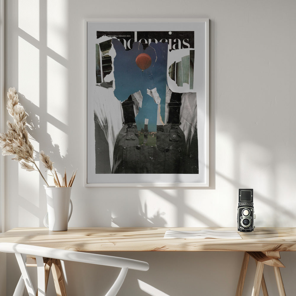 Wall art Abstract collage #3