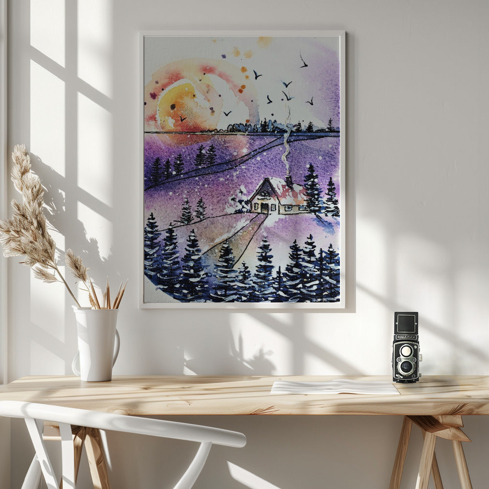 Wall art Winter 2 Canvas Print