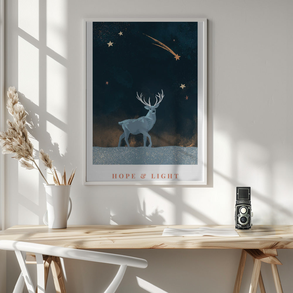Wall art Hope &  Light Canvas Print