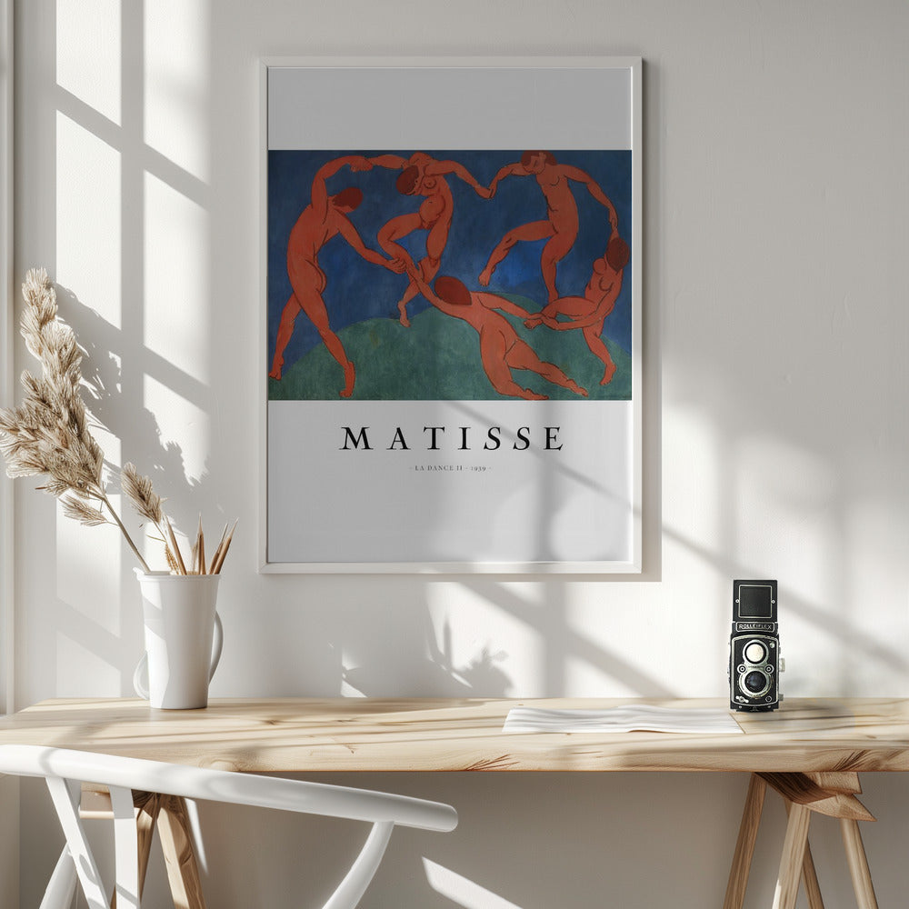 Wall art La Danse II By Henri Matisse