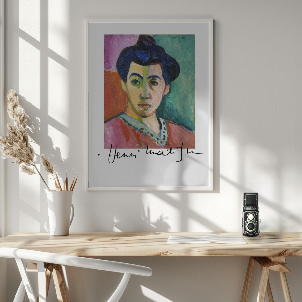 Wall art La Raie Verte With Signature