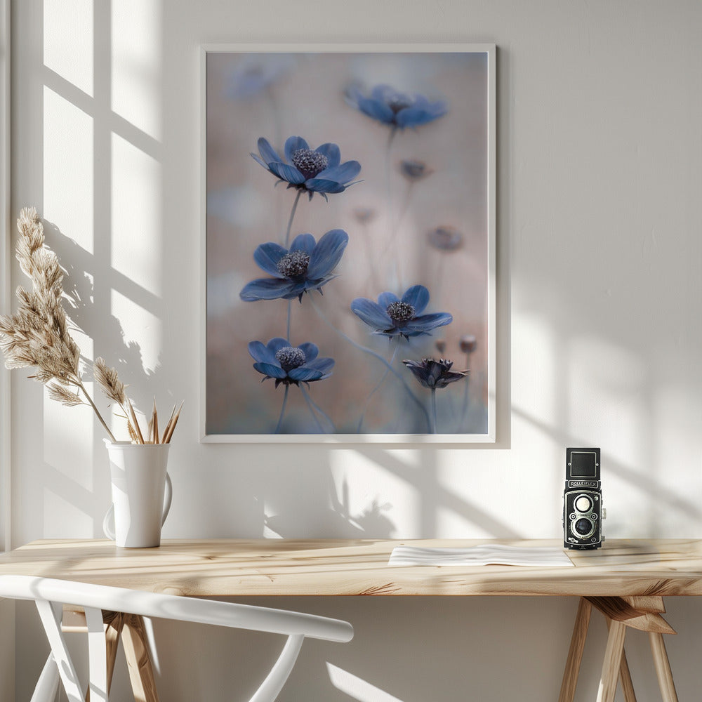 Wall Art Cosmos blue
