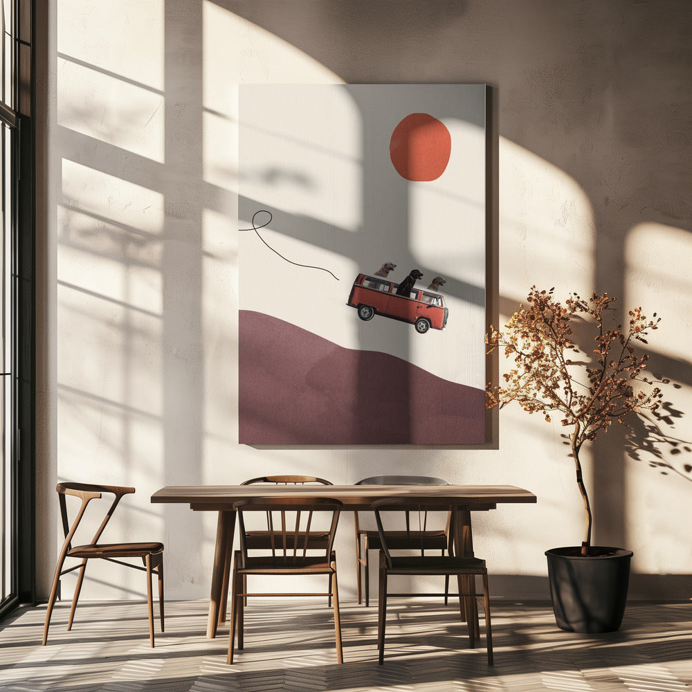 Wall art Adventure gang