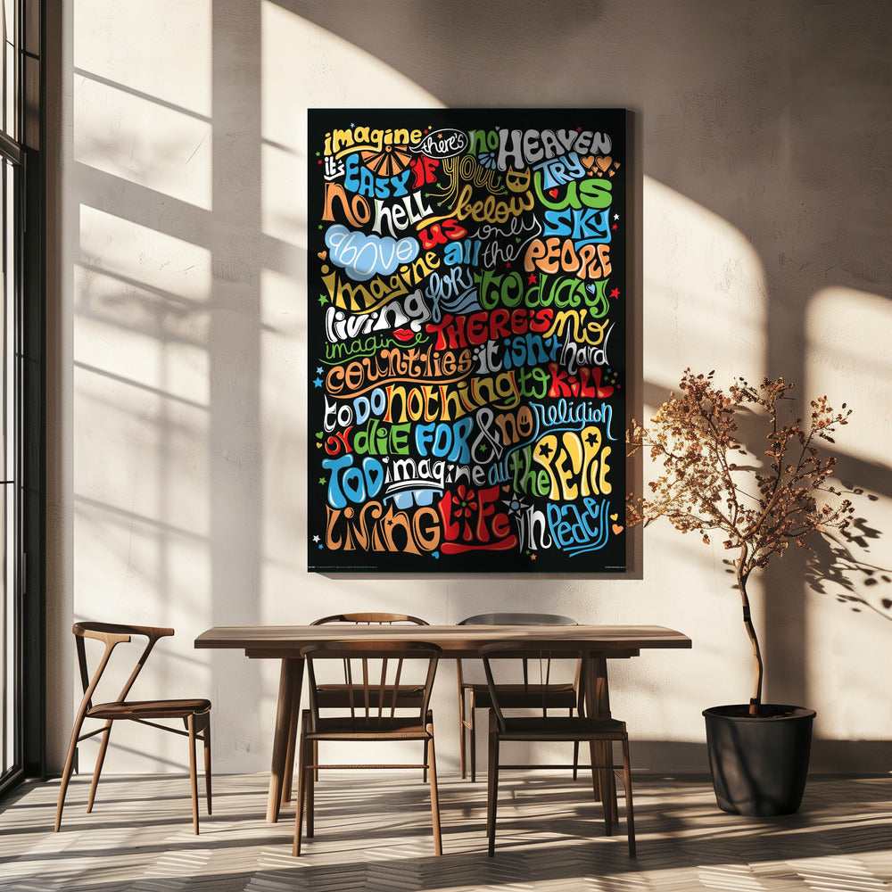 Imagine Canvas Print