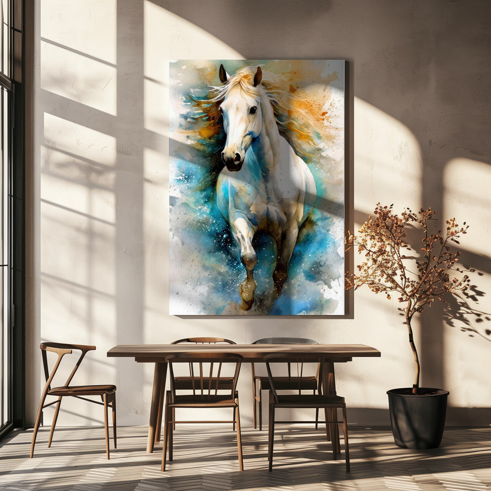 Wall Art Watercolor Horse (14)