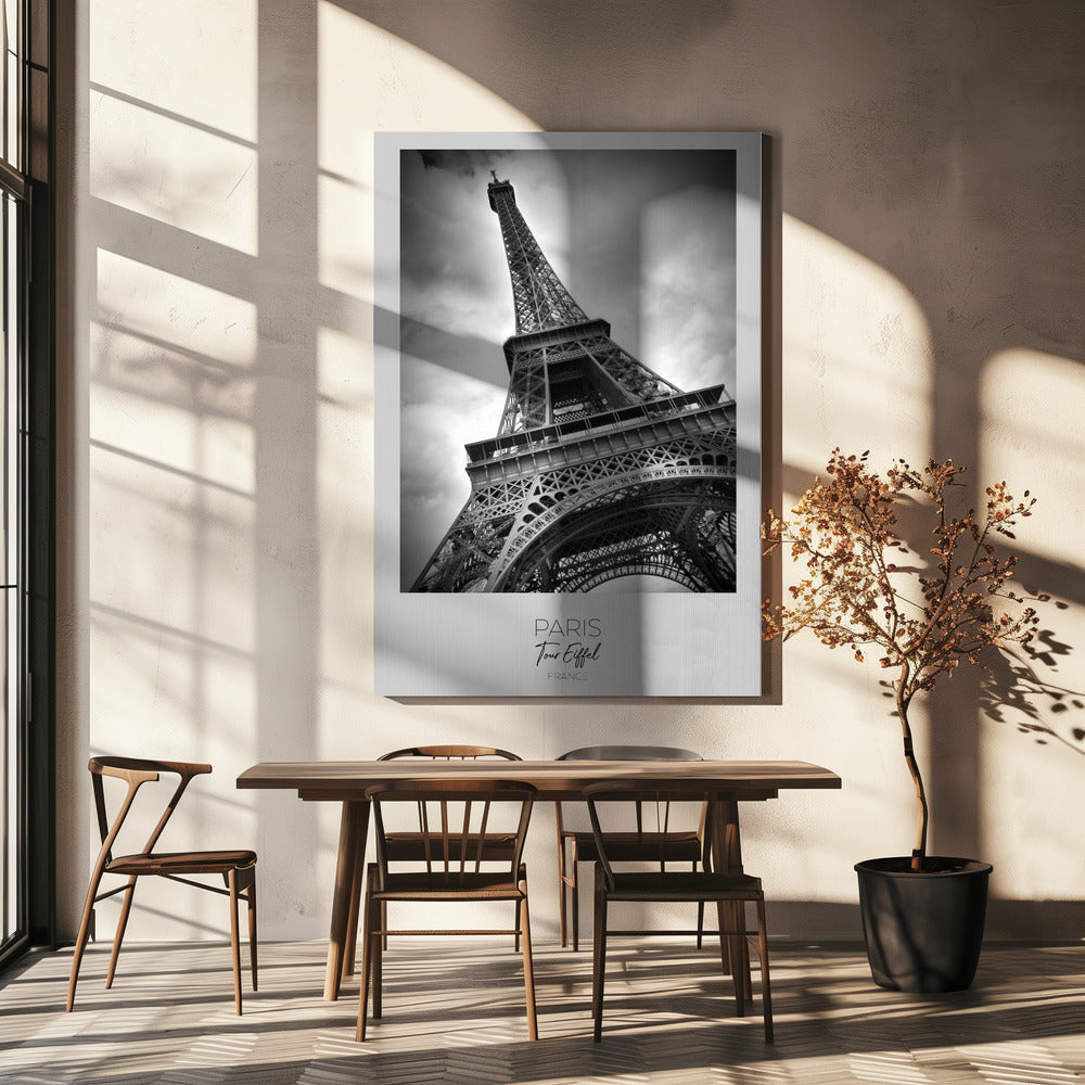Wall art In focus: PARIS Eiffel Tower