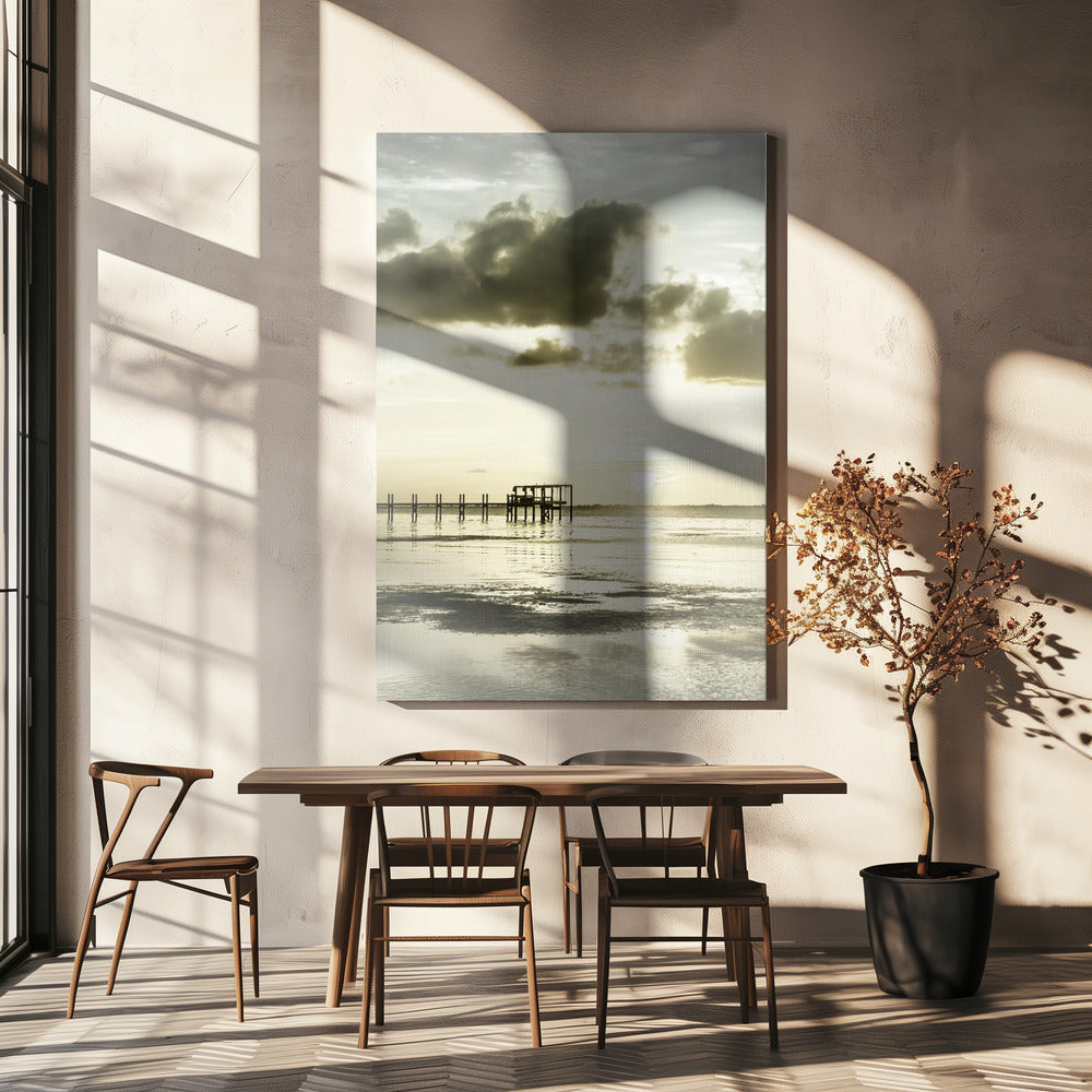 Wall art Vintage Bokeelia Sunset