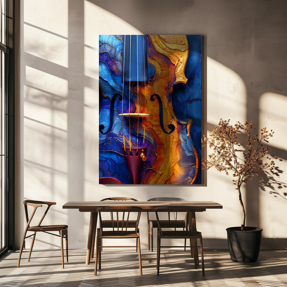Wall art Music Violin 2 Canvas Print