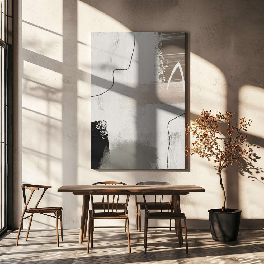 Wall art Earthly shapes