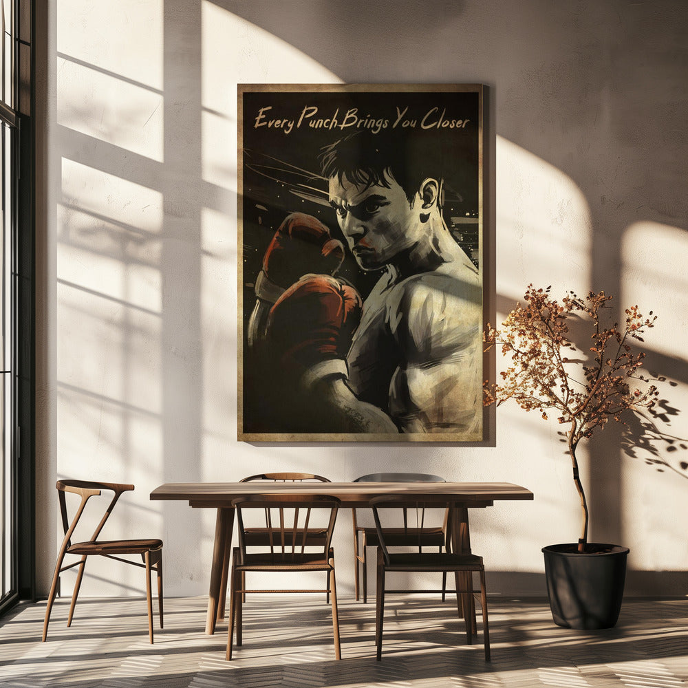 Wall art Every Punch Brings You Closer
