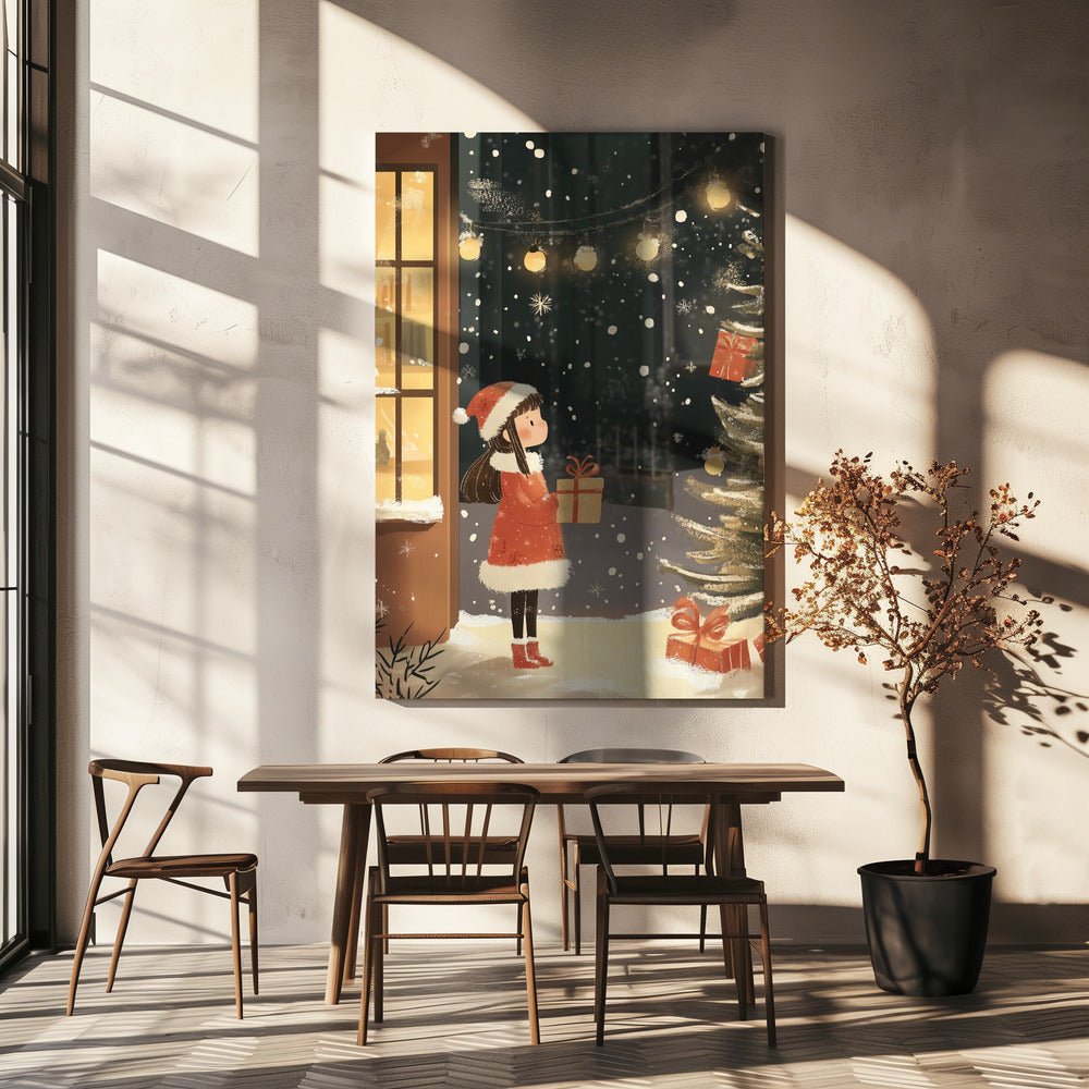 Wall art Christmas Spirit Canvas Print