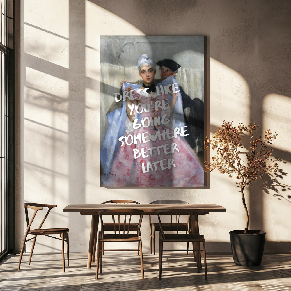 Wall art Dress for Success