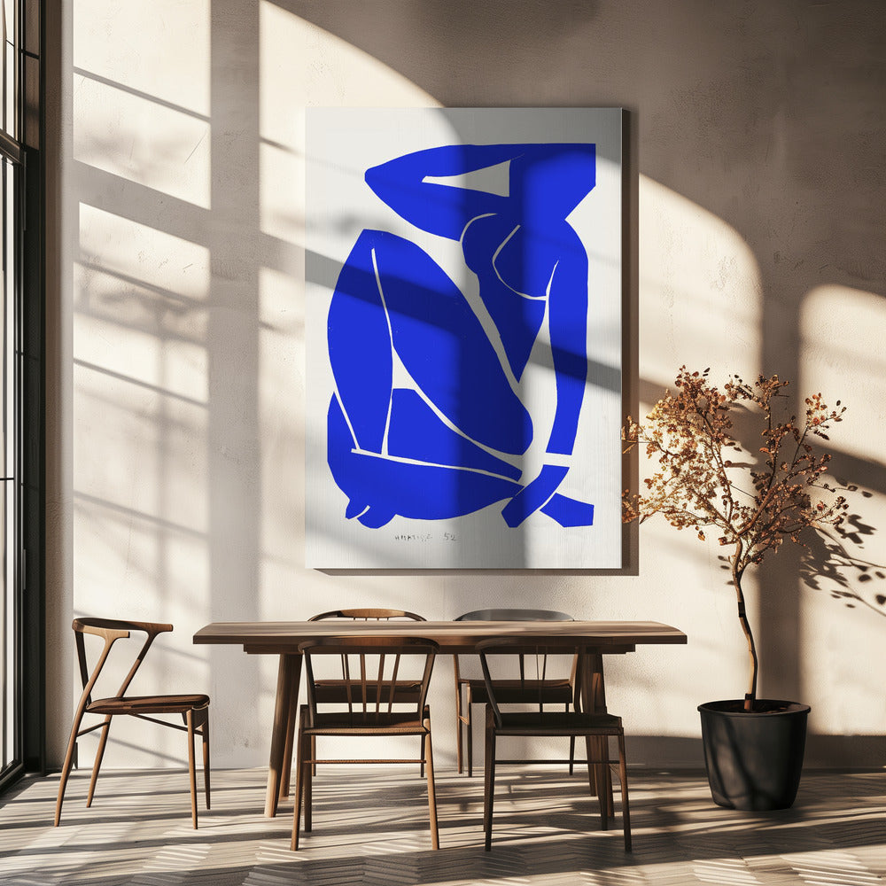 Wall art Nudo Blu III 1952