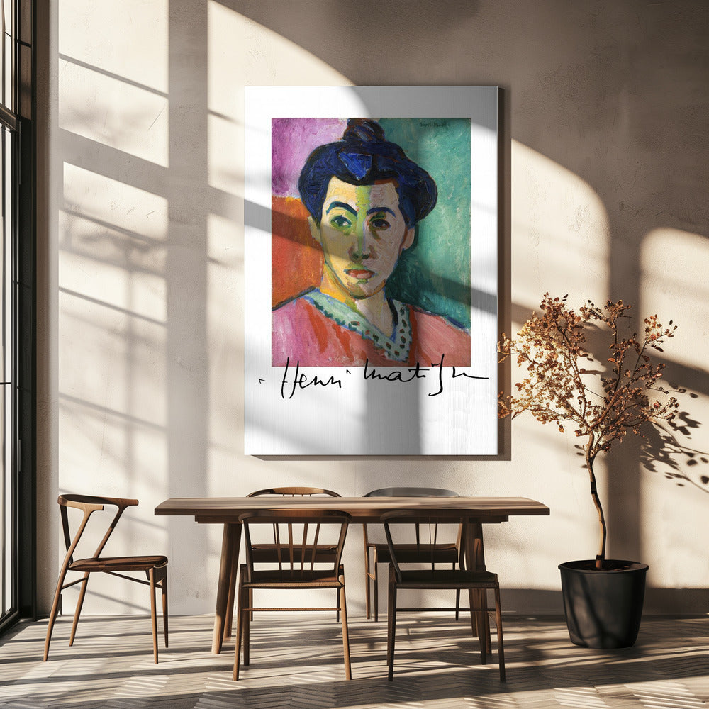 Wall art La Raie Verte With Signature
