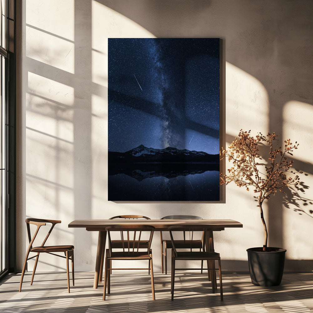 Wall art Galaxies Reflection