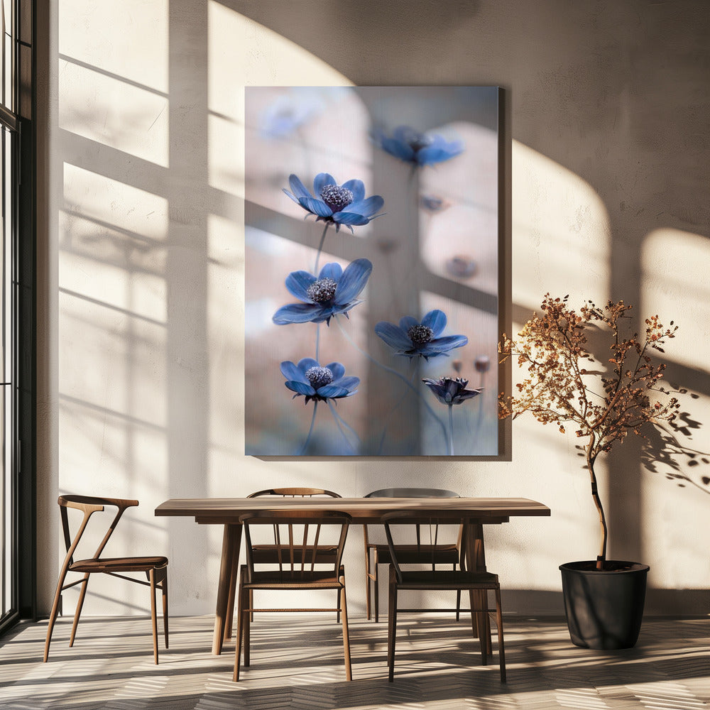 Wall Art Cosmos blue