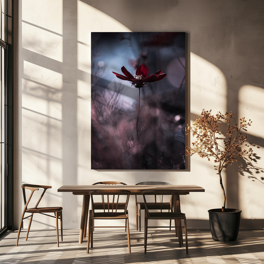 Wall art Tenue de soirée. Floral