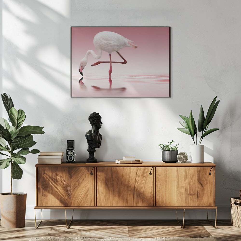 Wall art Flamingo