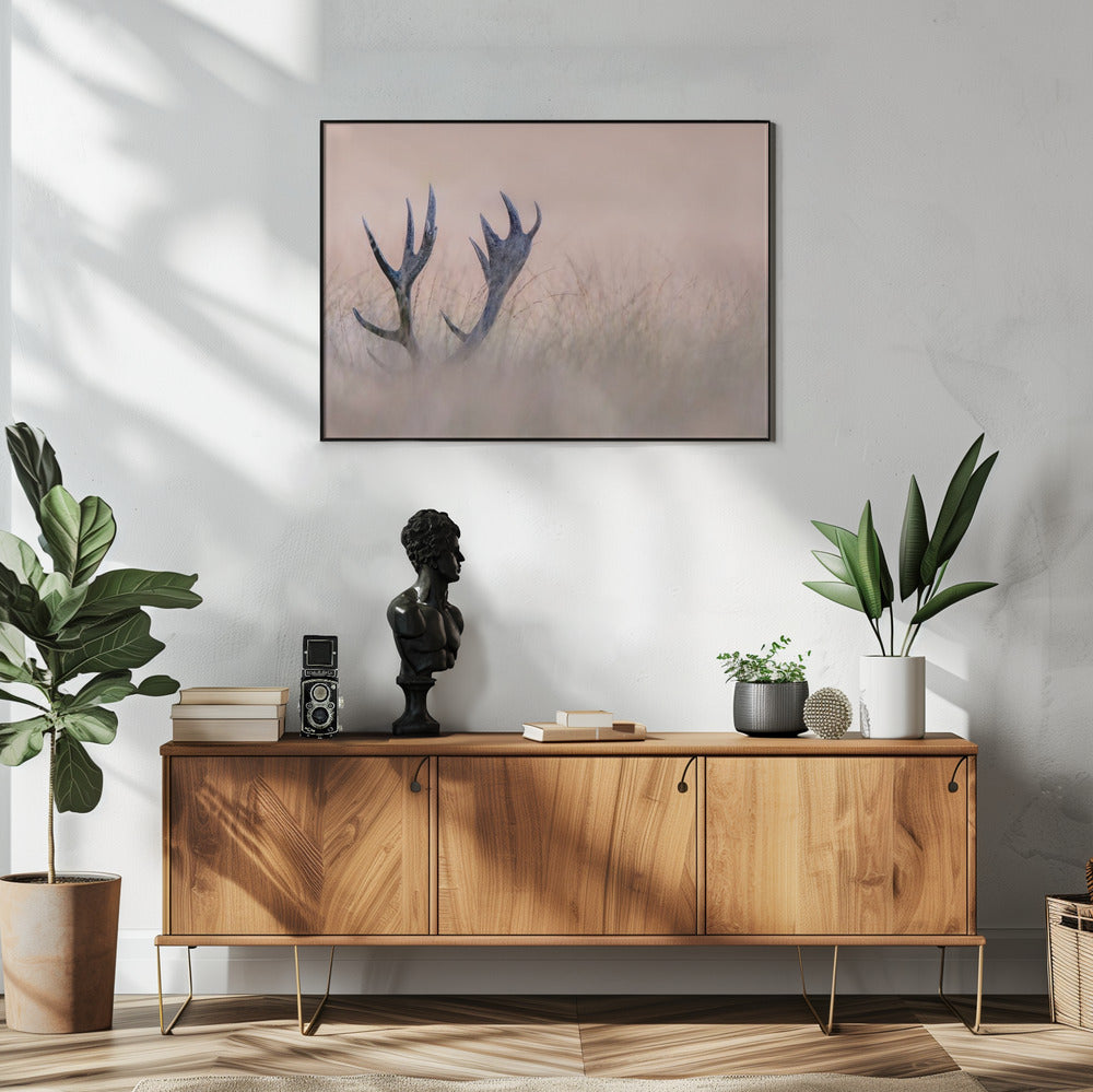 Wall art   Hide & Seek ( Horn of Stag)