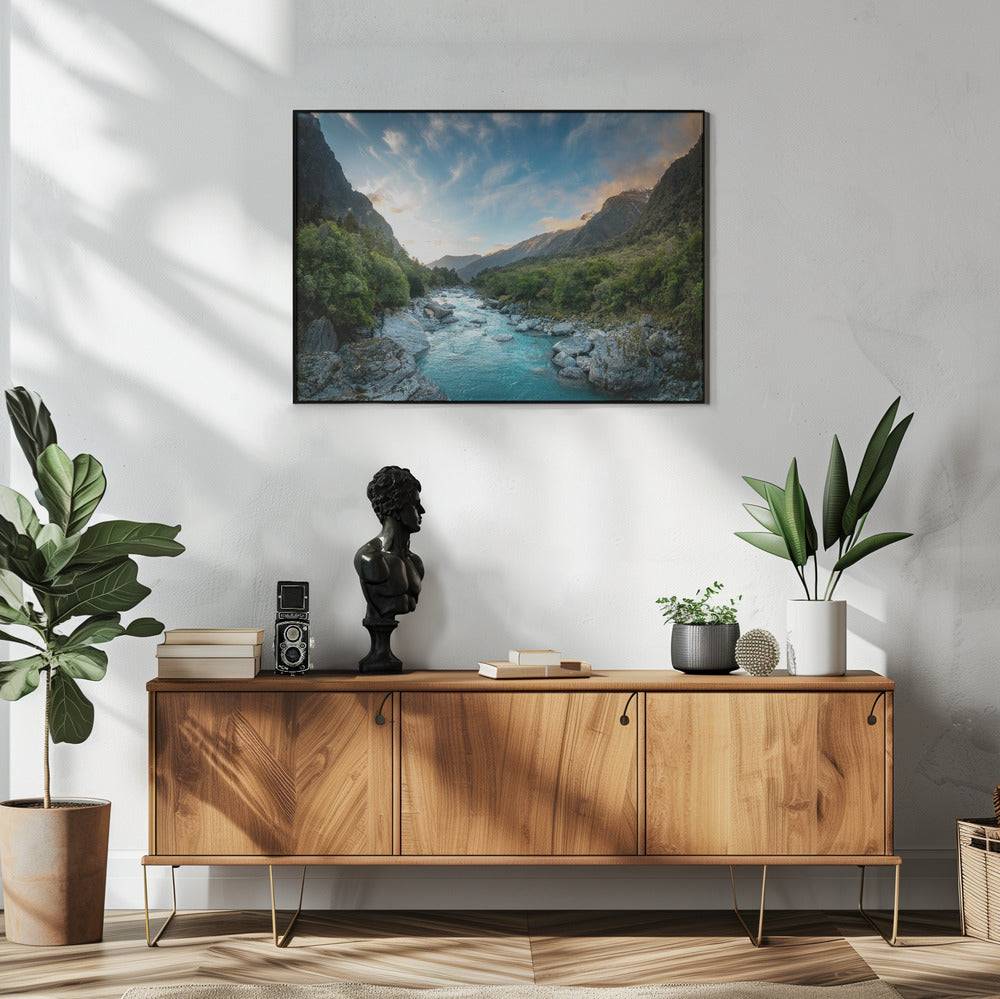 Wall art copland river