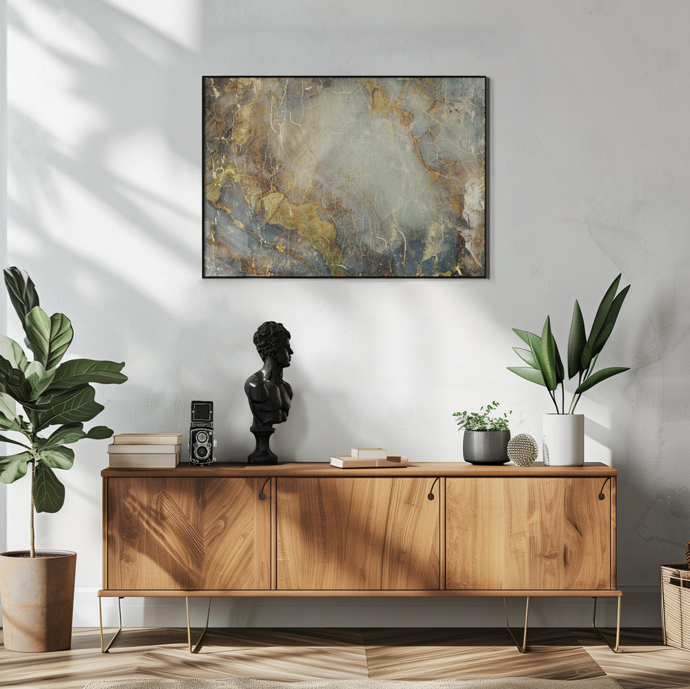 Wall art Abstract Marble Art Illustration 02