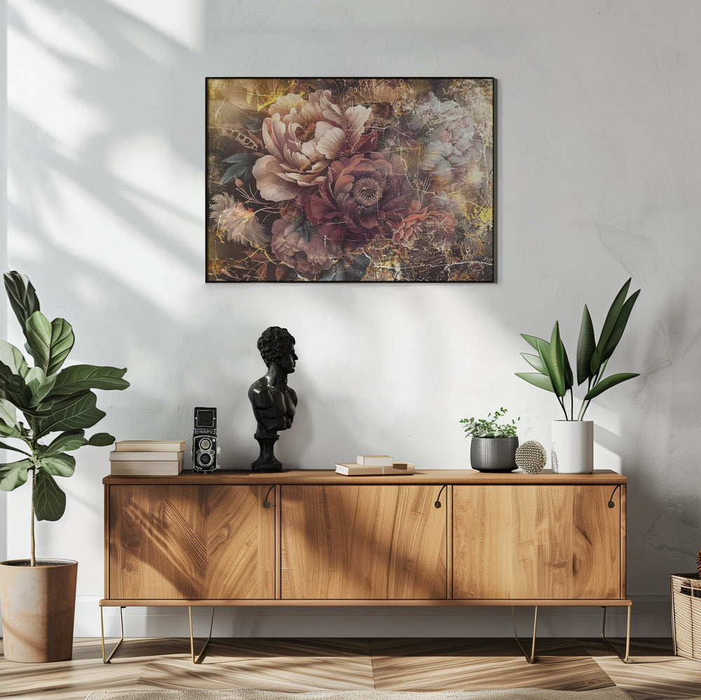 Wall art Flower Floral Art Illustration Wallart 096