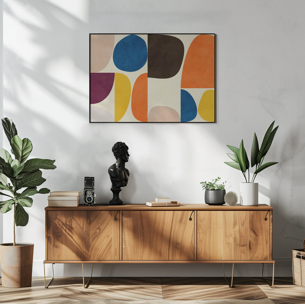 Wall art Vivid Bauhaus