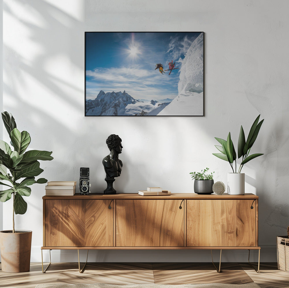 Wall art Jumping Legends