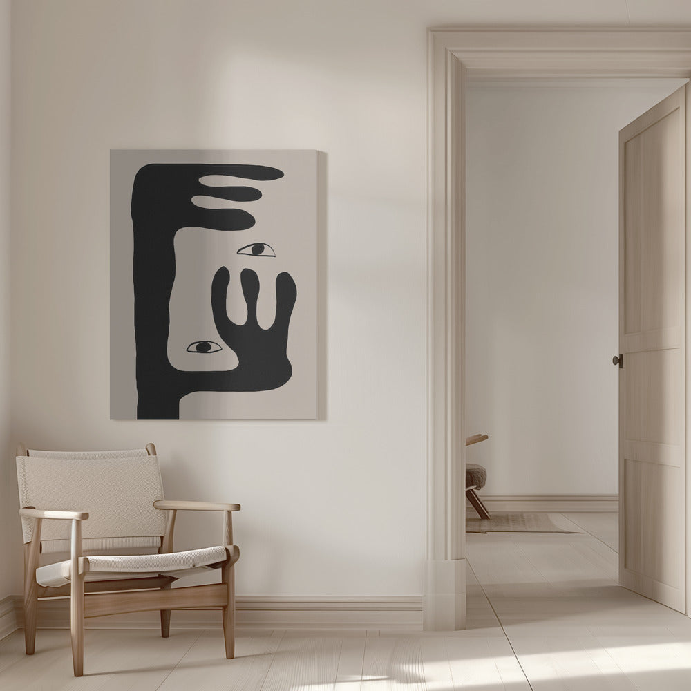 Wall art Abstract Face No2.