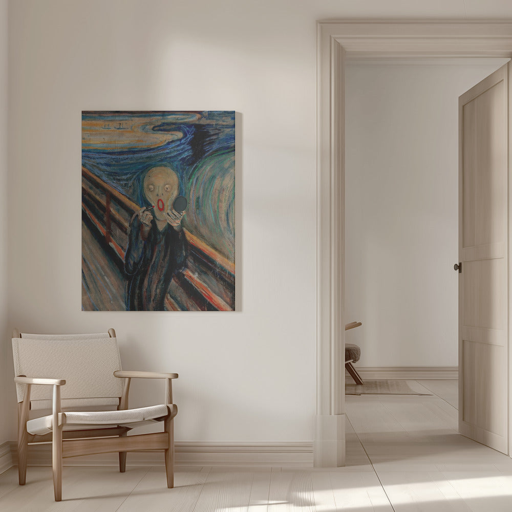 Wall art Screaming Make Up