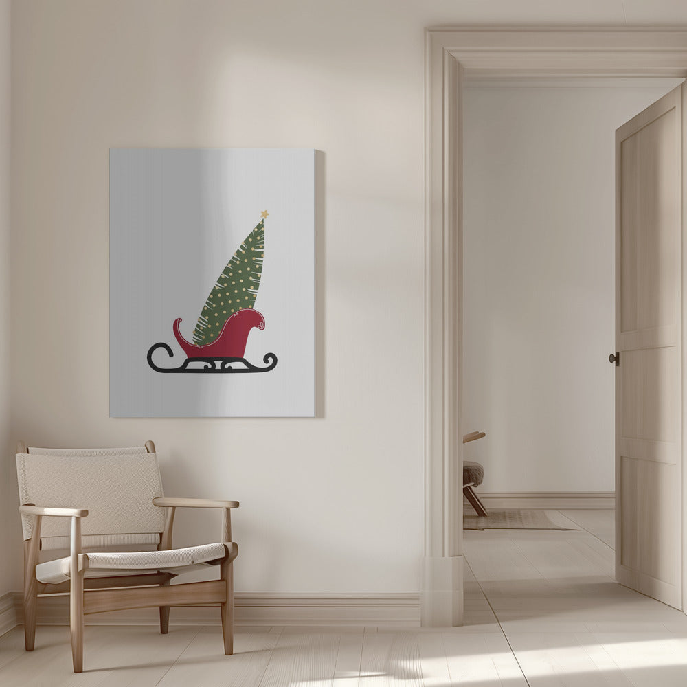 Wall art Let's go (gold)