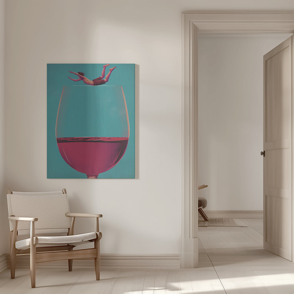 Wall art Wine Dive