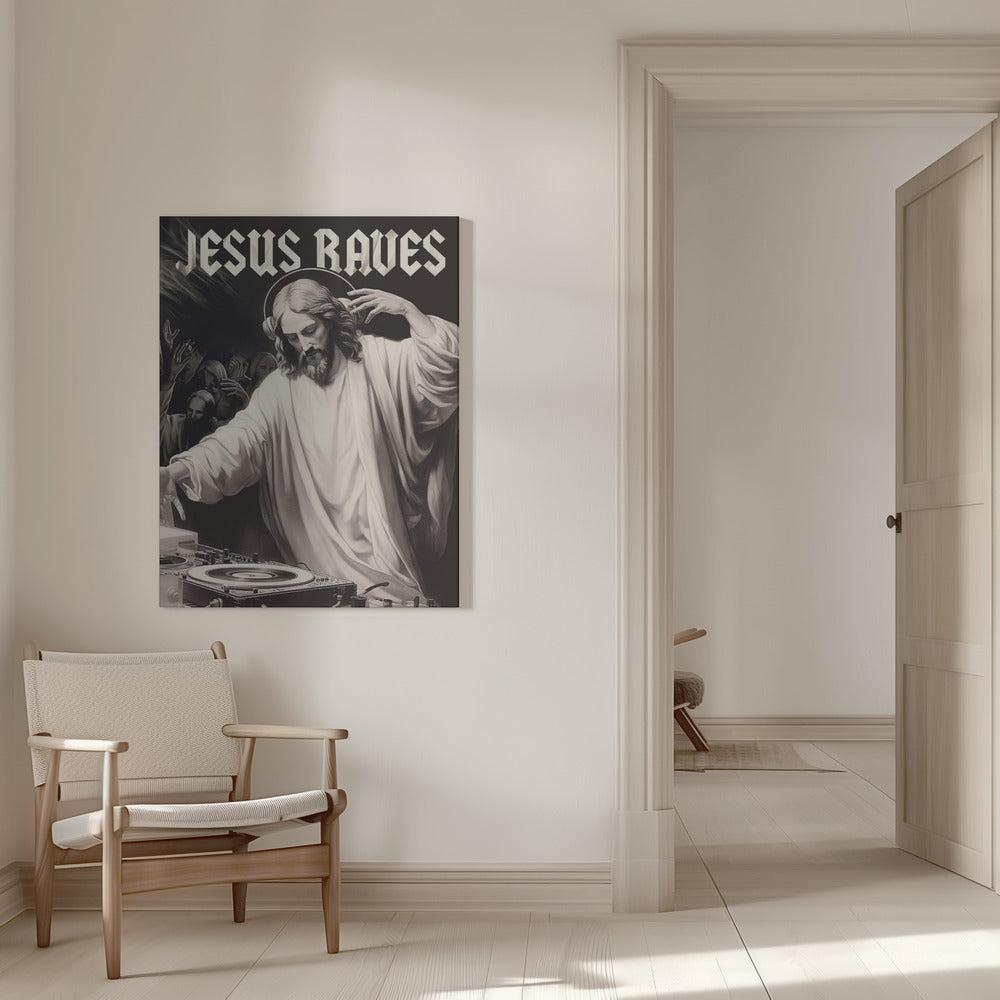 Wall art Jesus Raves