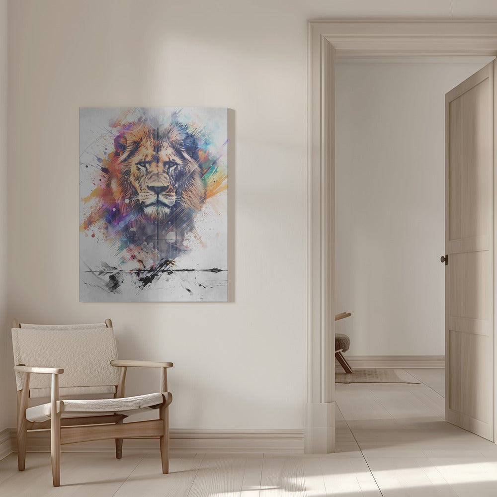Wall art Lion Poster Art 04