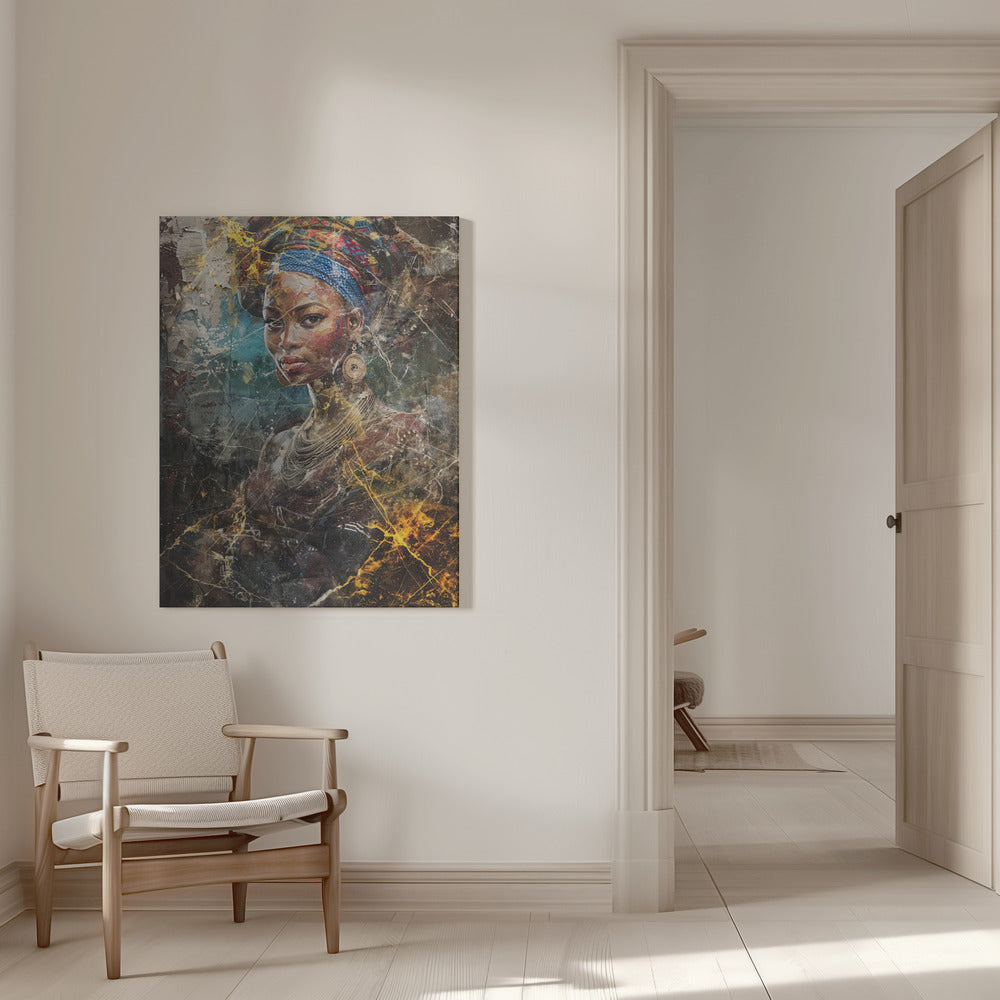 Wall art African Art Illustration Wallart 067