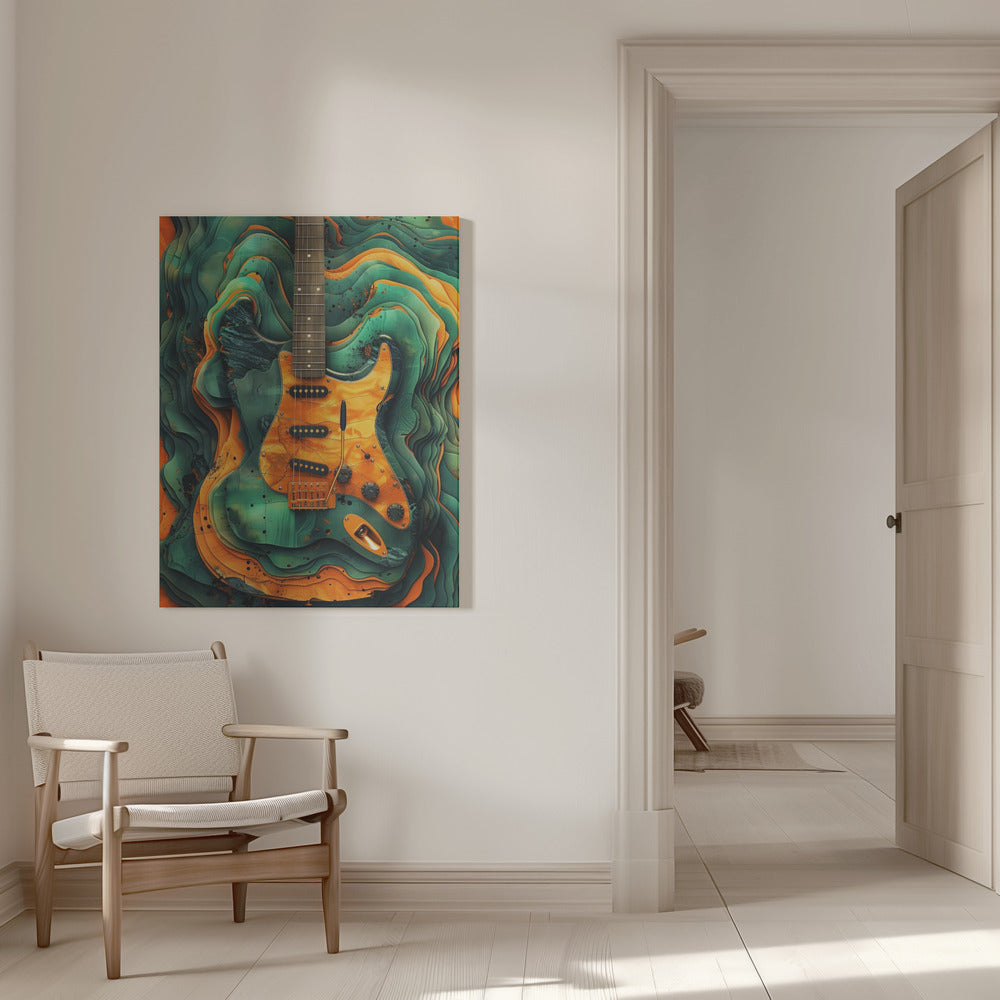 Music Guitar 4 Canvas Print