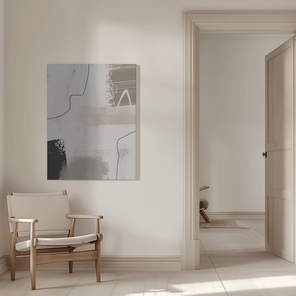 Wall art Earthly shapes