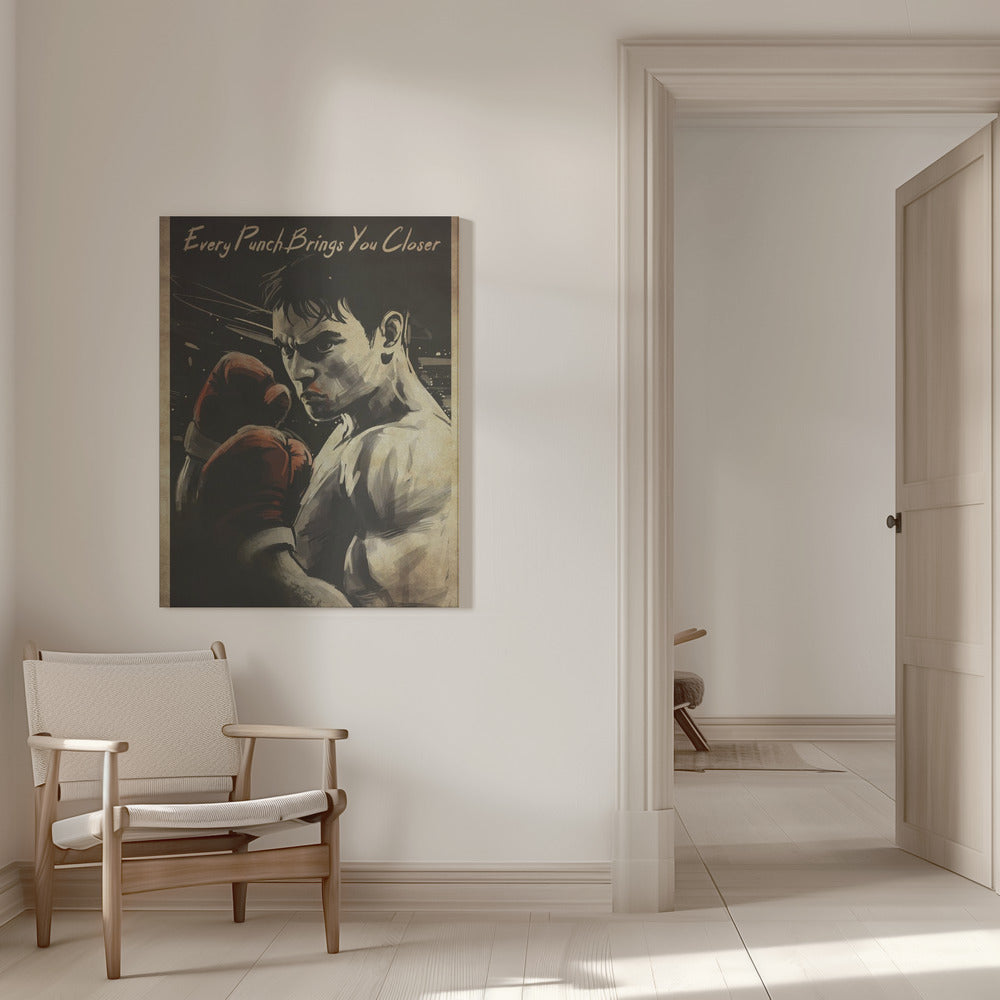 Wall art Every Punch Brings You Closer
