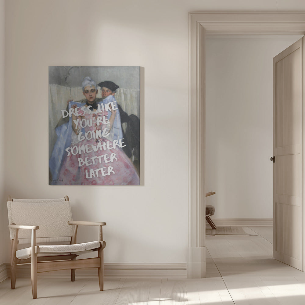 Wall art Dress for Success