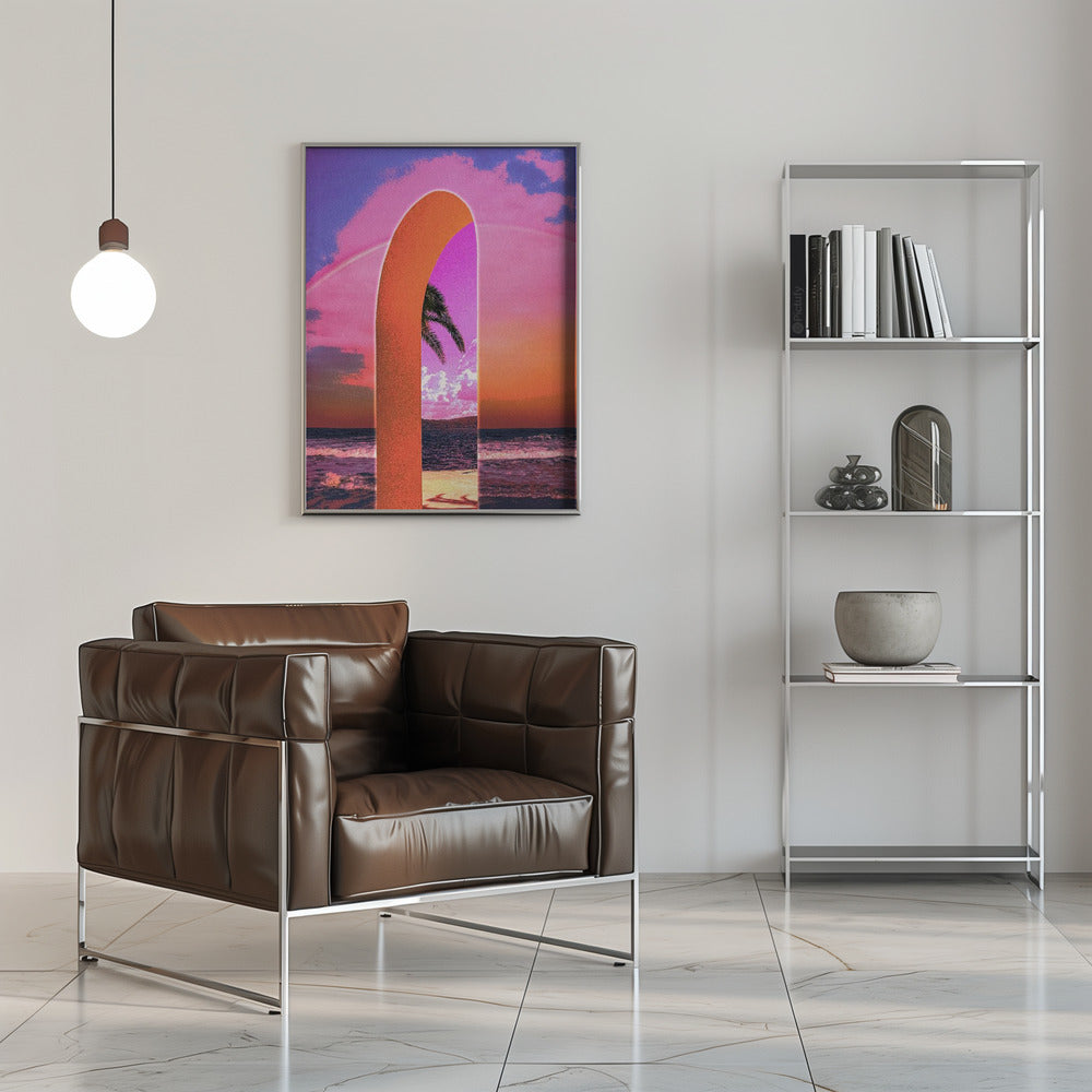 Wall art Portal Vaporwave