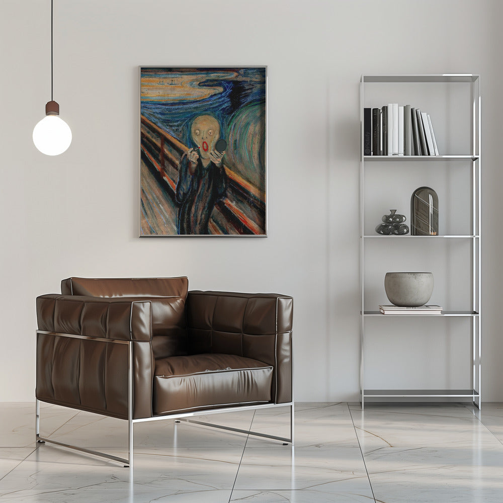 Wall art Screaming Make Up