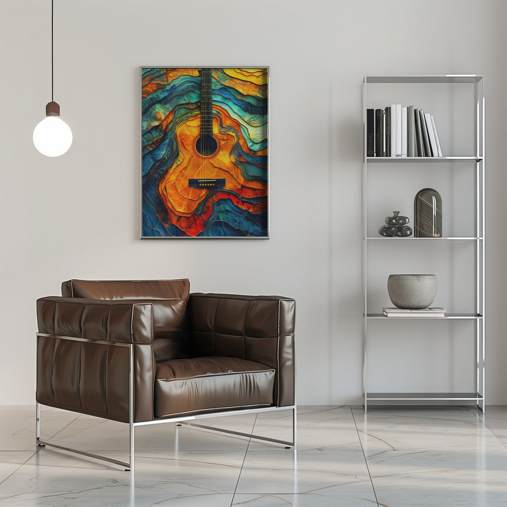 Music Guitar 6 Canvas Print