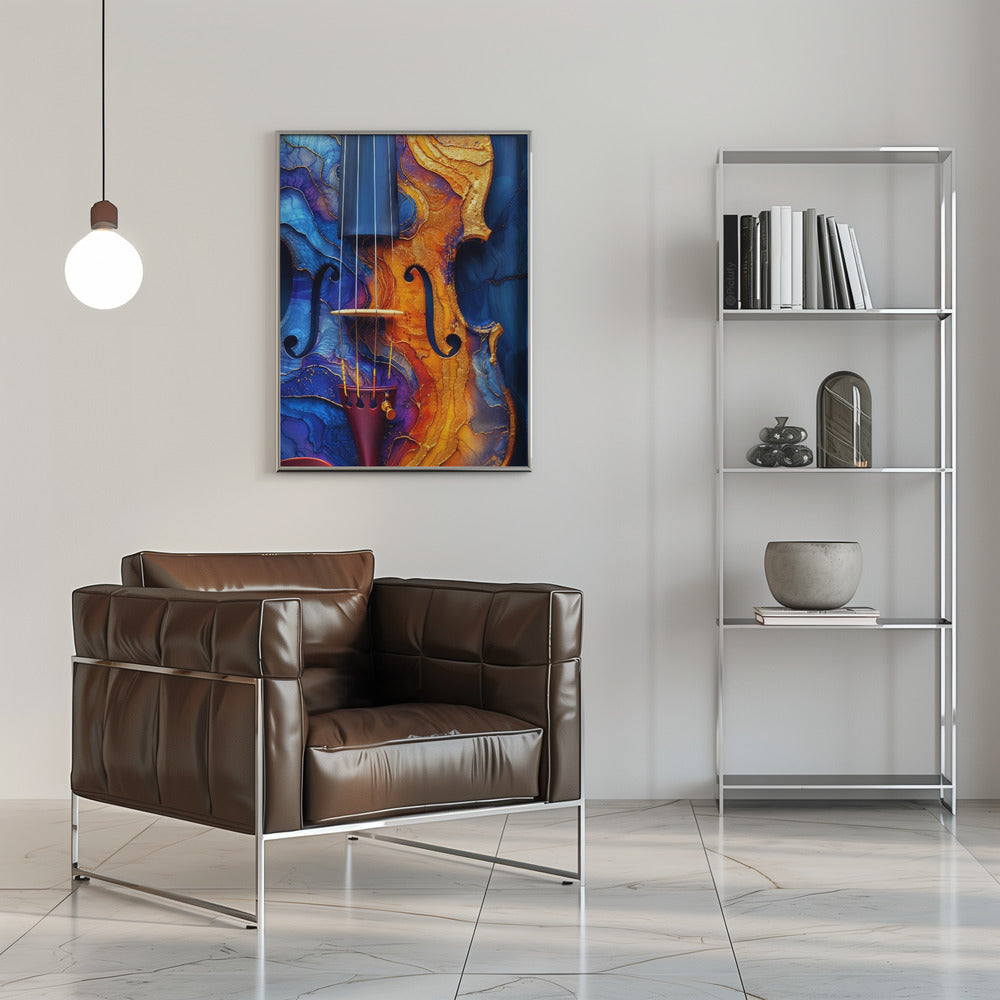 Wall art Music Violin 2 Canvas Print