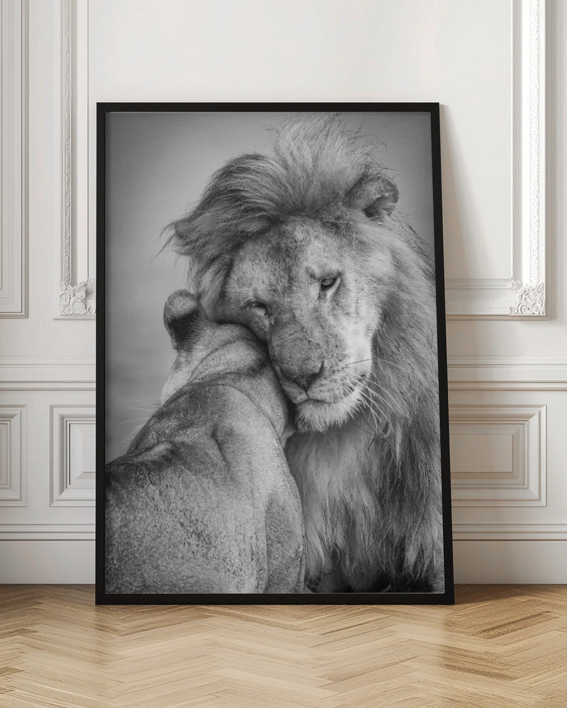 Wall art African Love! Canvas Print