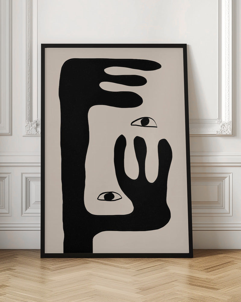 Wall art Abstract Face No2.