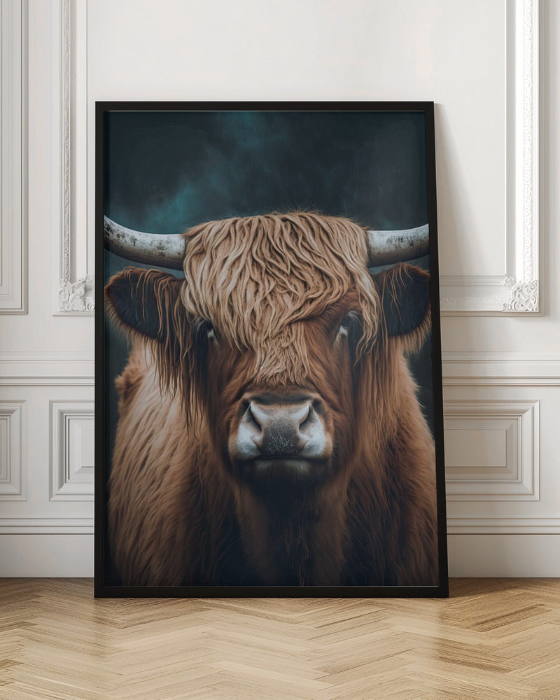 Wall Art Highland Cow