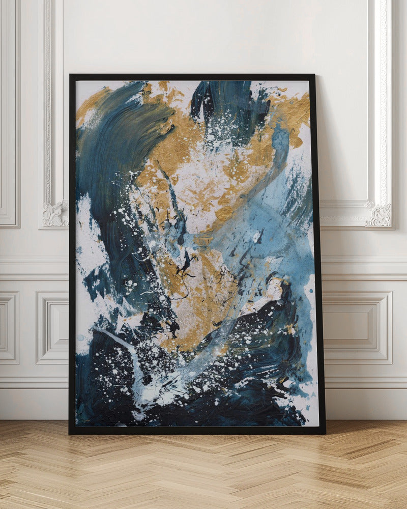 Wall Art Golden Sea
